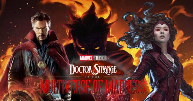 Director Scott Derrickson walks out of Marvel Doctor Strange in the Multiverse of Madness Benedict Cumberbatch 